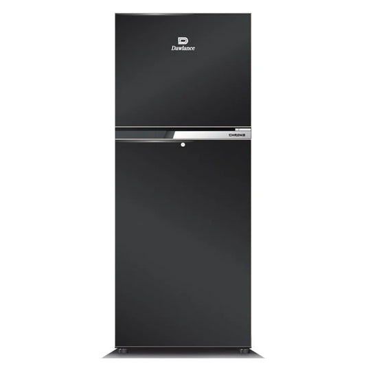 Dawlance Refrigerator Model 9140WB Chrome  Hairline Black
