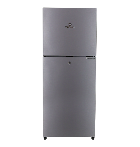 Dawlance Refrigerator Model 9160LF Chrome Pro Hairline Silver