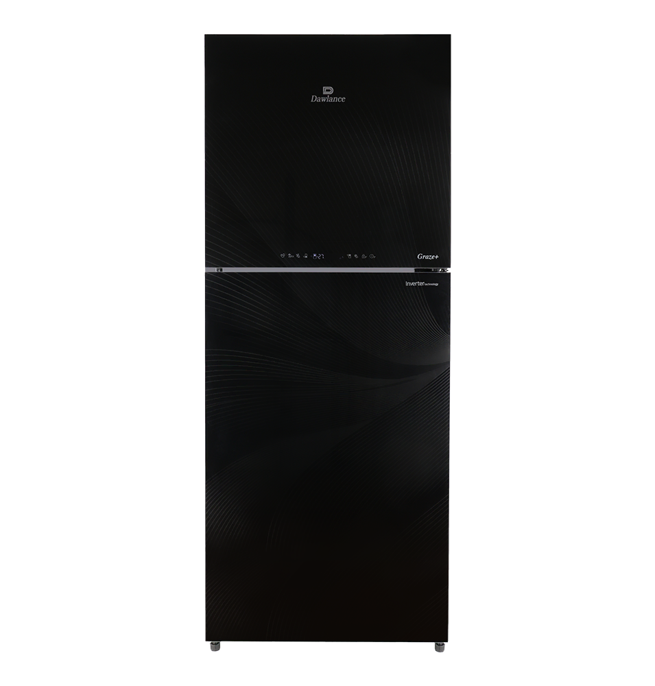 Dawlance Double Door Refrigerator Model 9191GRAZE+ Gem black