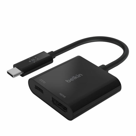 Belkin USB-C to HDMI + Charge Adapter Model AVC002BTK