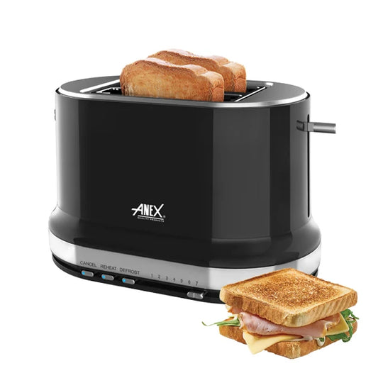 ANEX DELUXE 2 SLICE TOASTER Model AG-3006