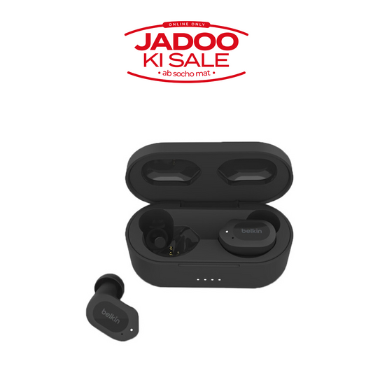 Belkin SoundForm Play True Wireless Earbuds Model AUC005BTBK