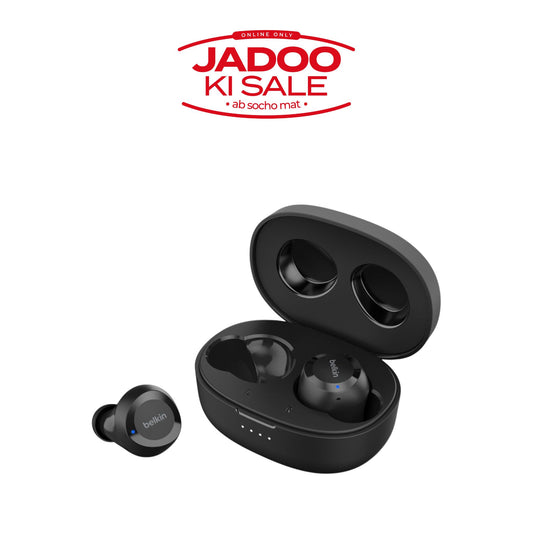 BELKIN SOUNDFORM BOLT TRUE WIRELESS EARBUDS Model AUC009BTBLK