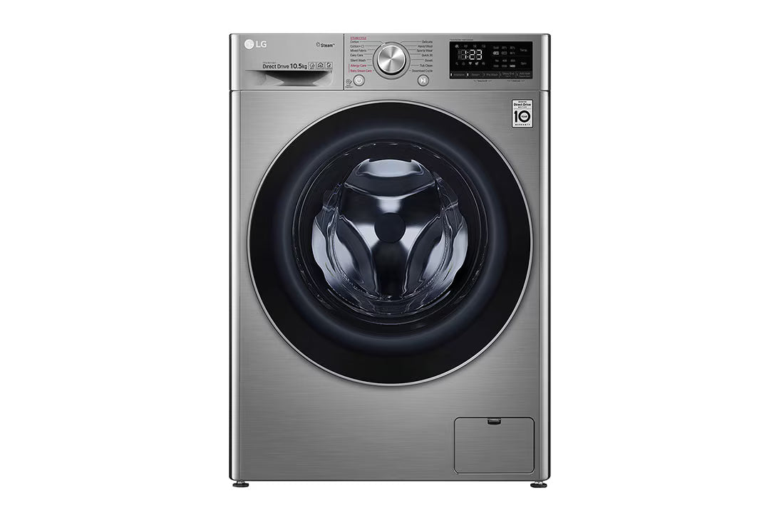 LG 10.5 kg Front‑Load Washer Model F4V5RYP2T Vivace