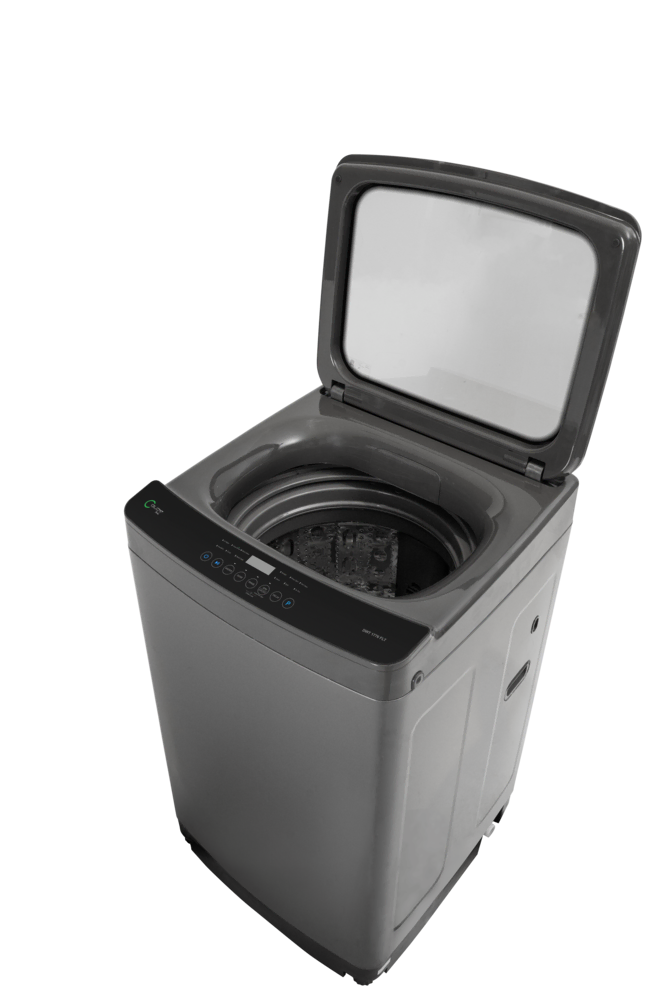 Dawlance DWT 1776 FLT C Glow 17KG top load washing machine with open lid