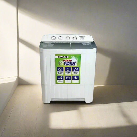 KENWOOD 11/7KG SEMI-AUTOMATIC TWIN TUB WASHING MACHINE Model KWM 231159SAG SG