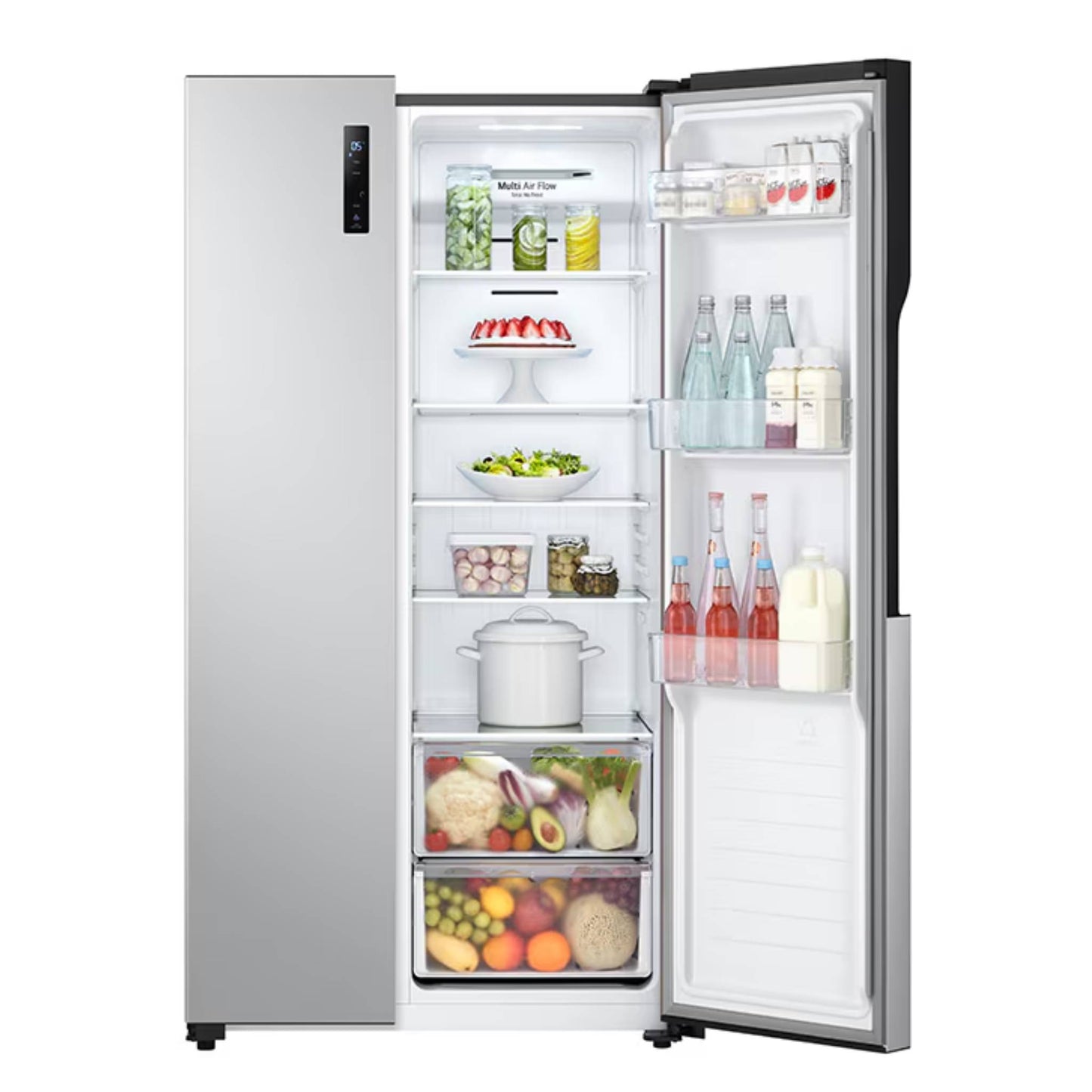 LG SIDE - BY - SIDE REFRIGERATOR MODEL GCFB507PQAM - Friends Corporation