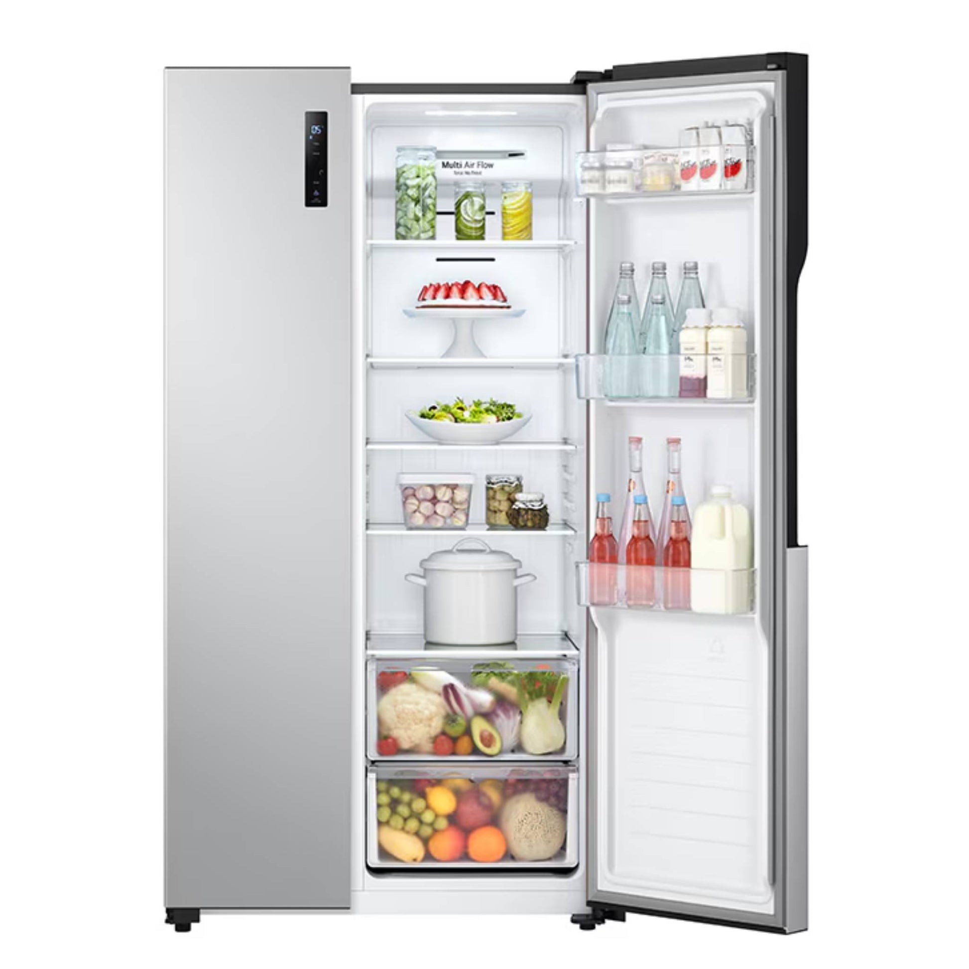 LG SIDE - BY - SIDE REFRIGERATOR MODEL GCFB507PQAM - Friends Corporation