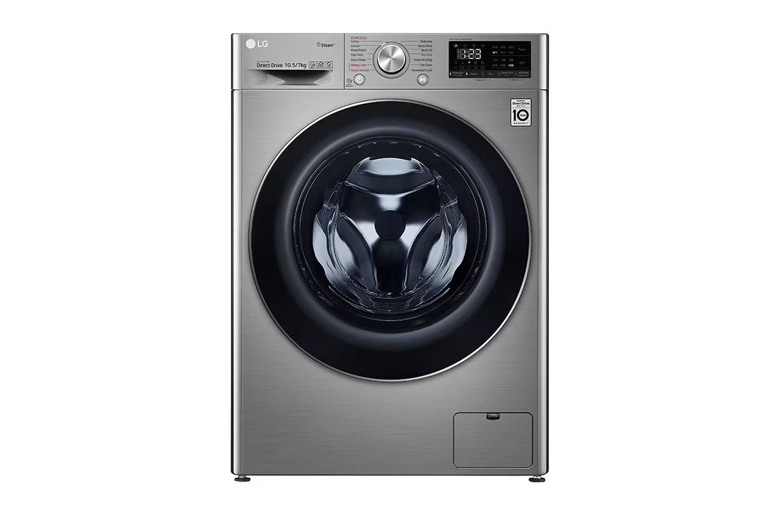 LG 10.5kg Front Load Washer Dryer F4V5RGP2T-M