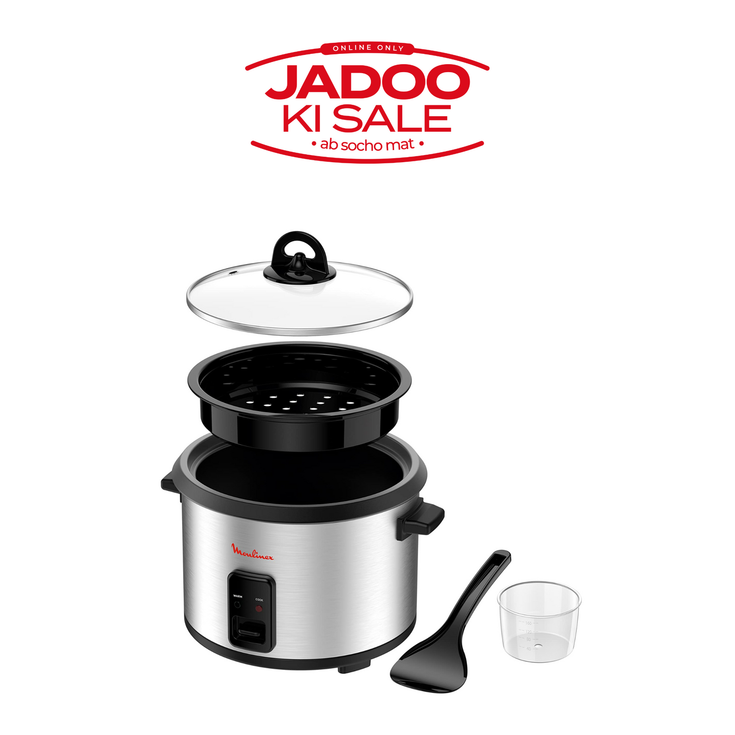 Moulinex Rice Cooker EasyRice Model MK123D10