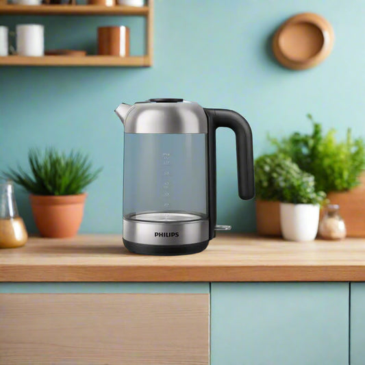 Philips Series 5000 Glass Kettle – light, 1.7 litre HD9339