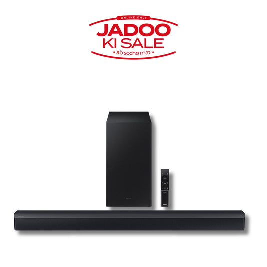 Samsung 2.1-Channel Soundbar with Wireless Subwoofer Model HW-C450