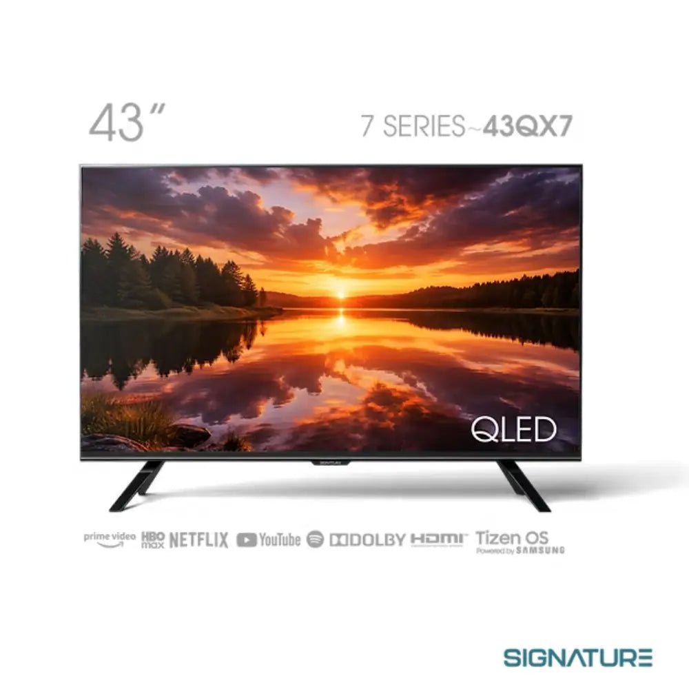 Signature 43" QLED TV Model 43QX7 - Friends Corporation