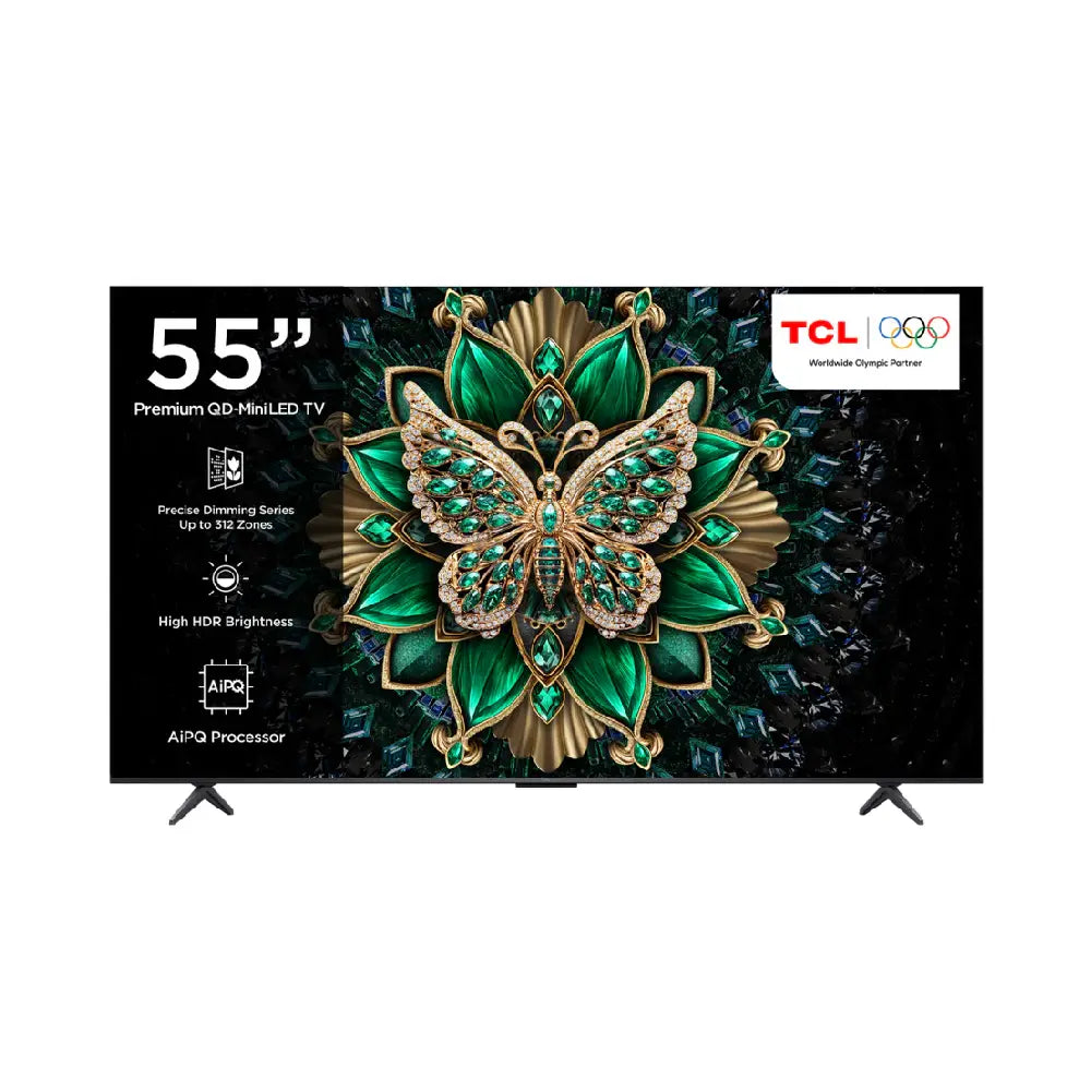 TCL 55-inch QD-Mini LED Smart TV Model 55C6K – Friends Corporation