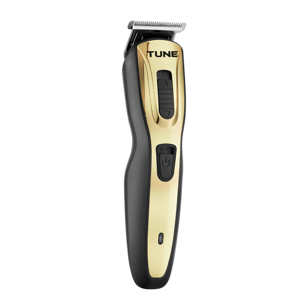 Tune Classic Advance Edge Blade Hair Trimmer TR302 in black and gold