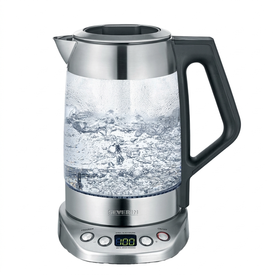 SEVERIN DELUXE KETTLE & TEA MAKER 1.7L Model WK3479
