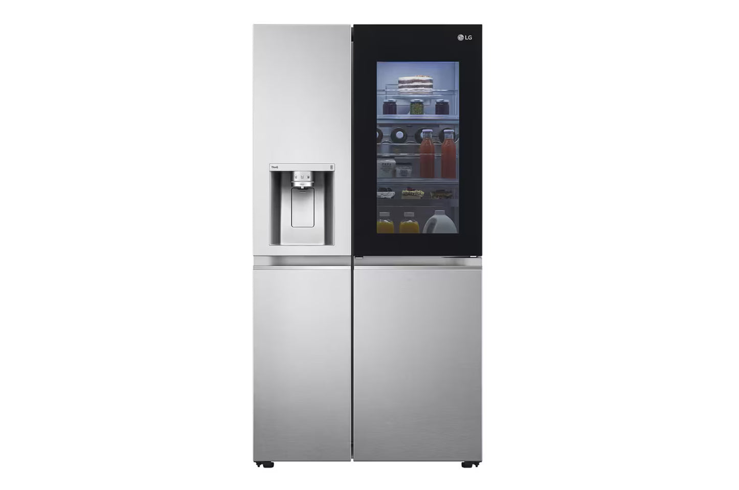 LG InstaView Side by Side Refrigerator Model GZ X257CSES