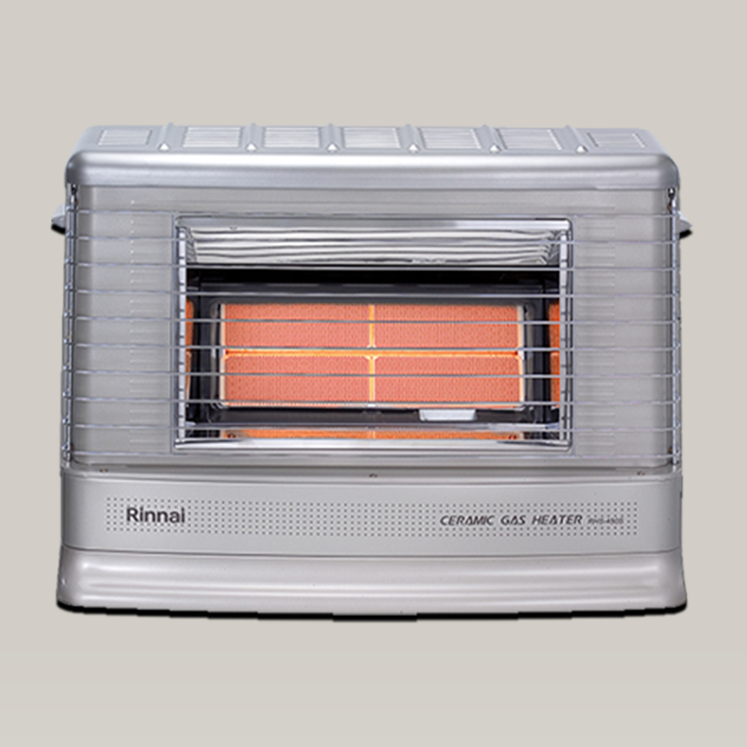 Rinnai RHS-1240S LNG Gas Heater with Ceramic Plates