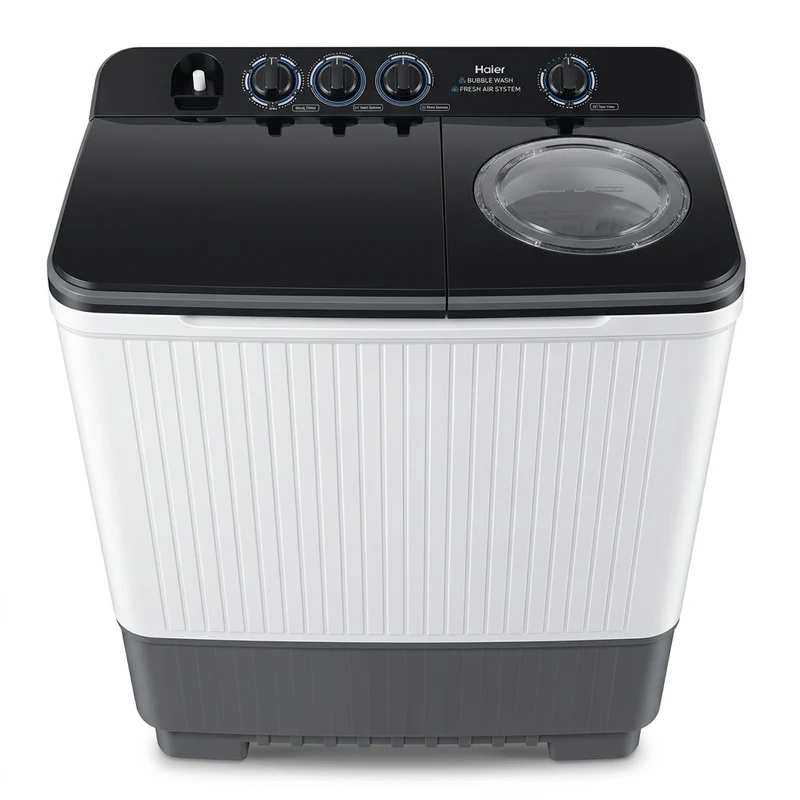 Haier HWM-130-196WB 13KG twin tub semi-automatic washing machine