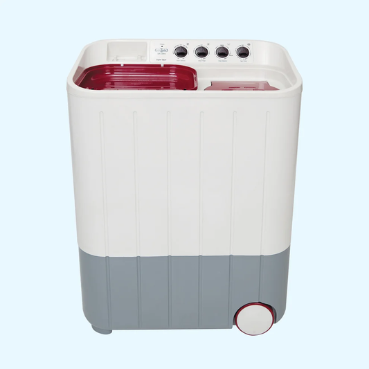 Super Asia SA-244 twin tub washing machine front view