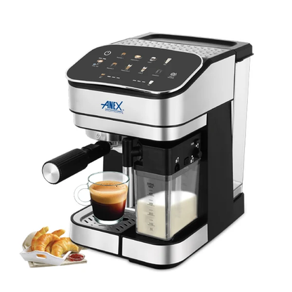 Anex AG-830 coffee maker with espresso and milk tank
