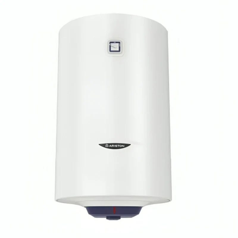 Ariston white cylindrical water geyser
