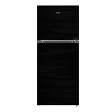 Haier 9 cu ft Glass‑Door Top‑Mount Refrigerator Model HRF 246 EPBA