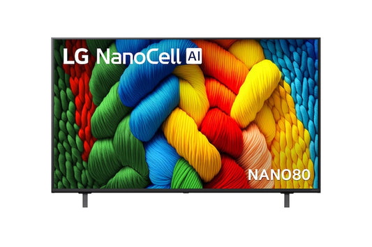 LG 55 Inch NanoCell AI NANO80 4K Smart TV 55NANO80ASA